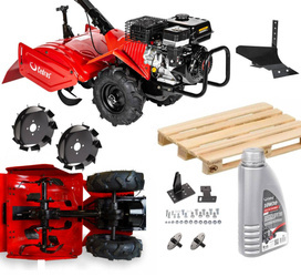 Glebogryzarka spalinowa CEDRUS GLX-GT65-2B&S + zestawa do orania