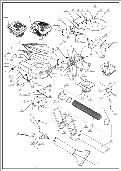 KATALOG CZĘŚCI Odkurzacz Weibang WBLV50